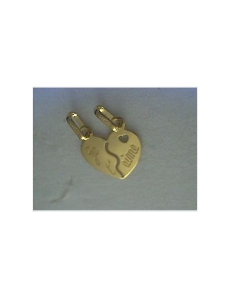 Pendentif Or Coeur