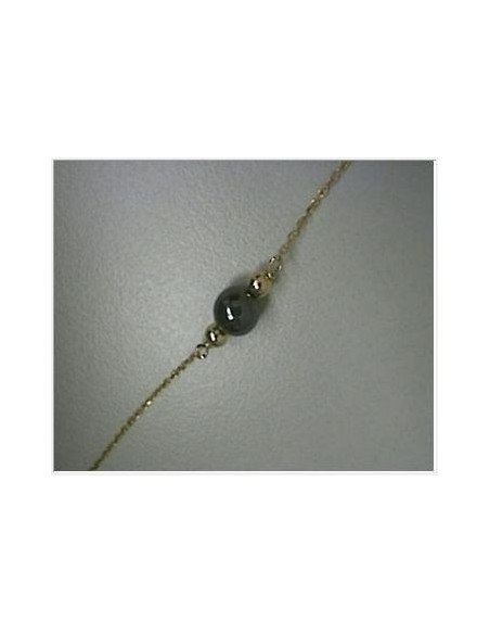Bracelet Or 375 Mil Et Pierres De Couleur
