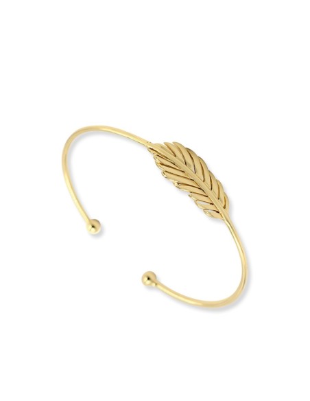 Bracelet Jonc Doré A L'or Fin 23 Carats