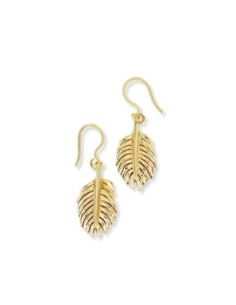 Boucles D'oreilles Dorée A L'or Fin 23 Carats