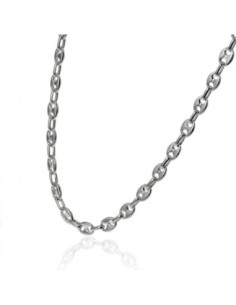 Collier Argent Grain De Café