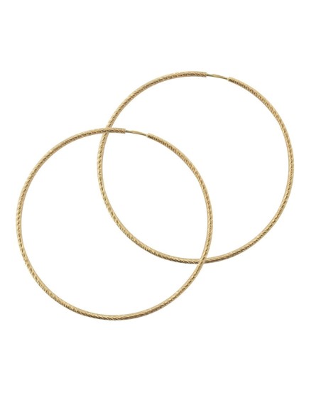 Créoles Argent Dorées