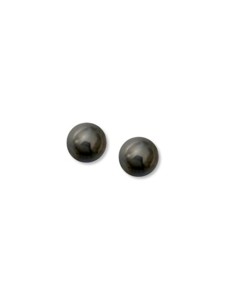 Boucles D'oreilles Or Et Hématites