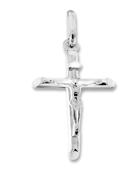 Pendentif Argent Croix Christ
