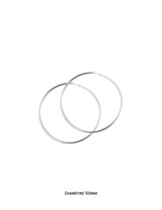 Créoles Argent 50mm