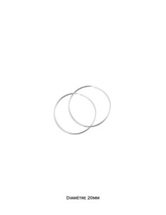 Créoles Argent 20mm