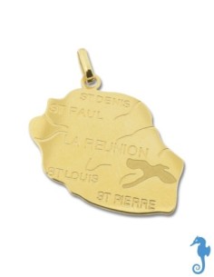 Pendentif Or île De La Réunion