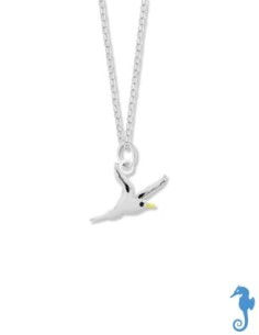 Collier Argent Enfant Paille En Queue