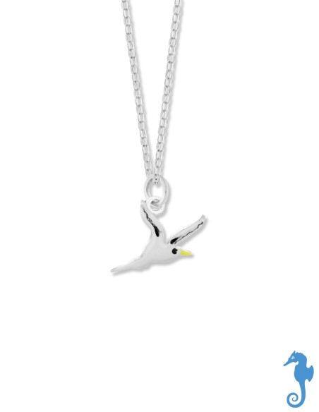 Collier Argent Enfant Paille En Queue