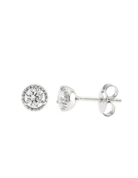 Puce Argent Oz Perlees