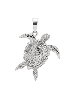 Pendentif Argent Tortue