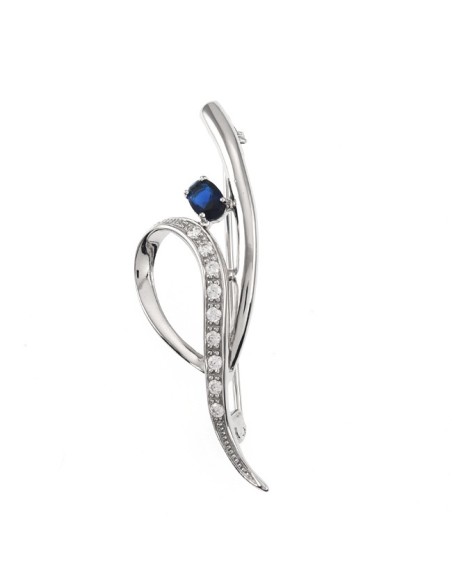 Broche Argent Oxyde