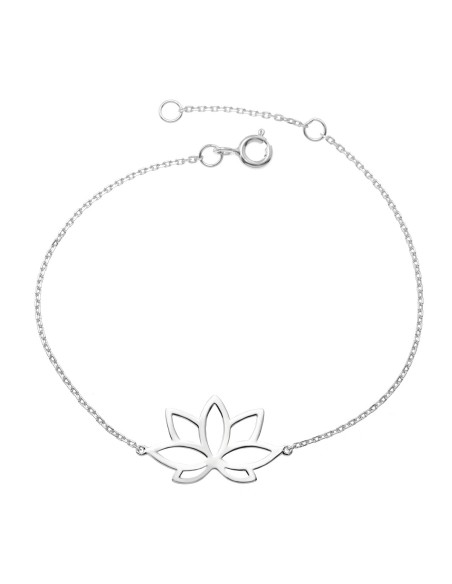 Bracelet Argent Lotus