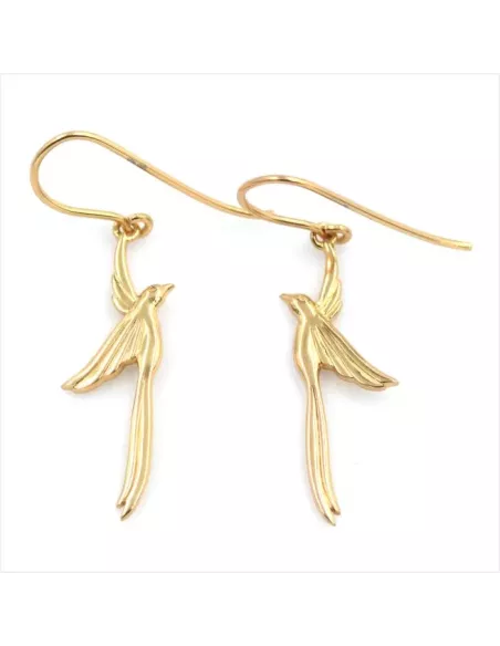 Boucles D'oreilles Argent Teinte