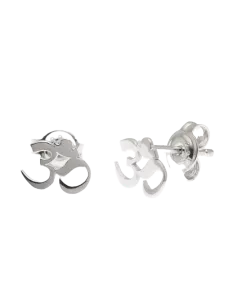 Boucles D'oreille Argent Aum