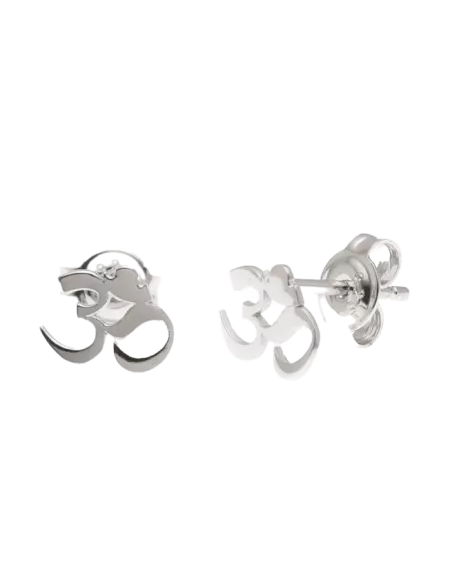 Boucles D'oreille Argent Aum