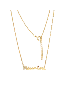 Collier Argent Teinte Reunion