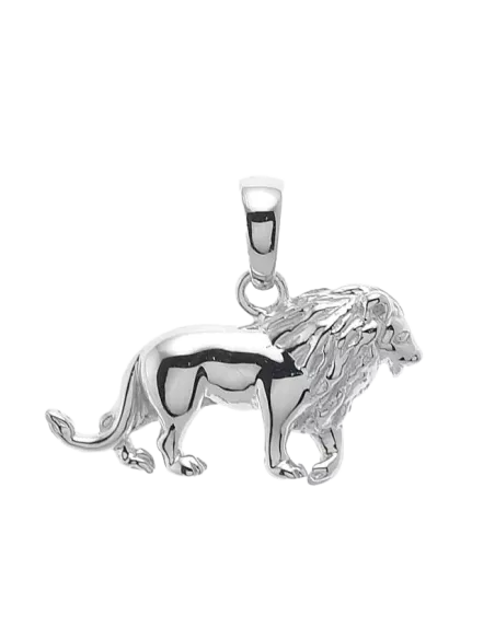 Pendentif Argent Lion