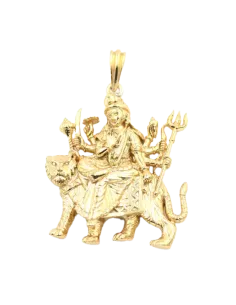 Pendentif Argent Teinté Tamoul Kali