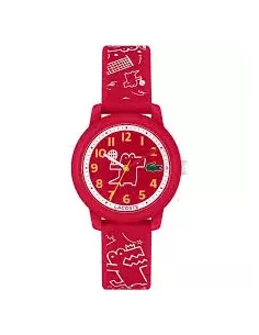 Montre Lacoste Enfant Bracelet Silicone Rouge