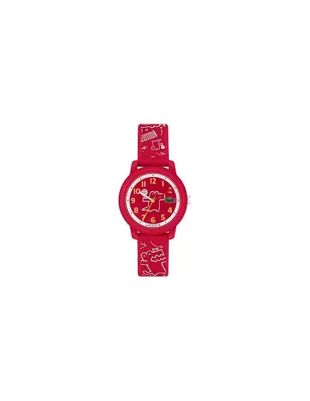 Montre Lacoste Enfant Bracelet Silicone Rouge