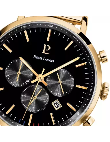 Montre Pierre Lanier Quartz Homme Baron Noir