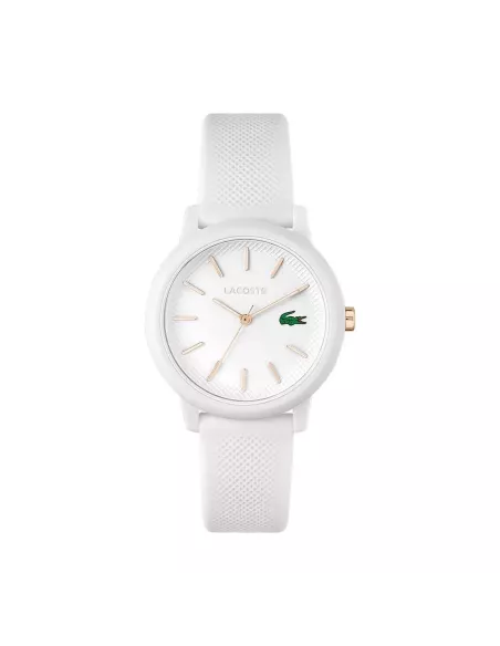 Montre Lacoste Femme Bracelet Silicone Blanc