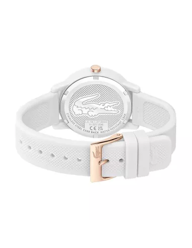 Montre Lacoste Femme Bracelet Silicone Blanc