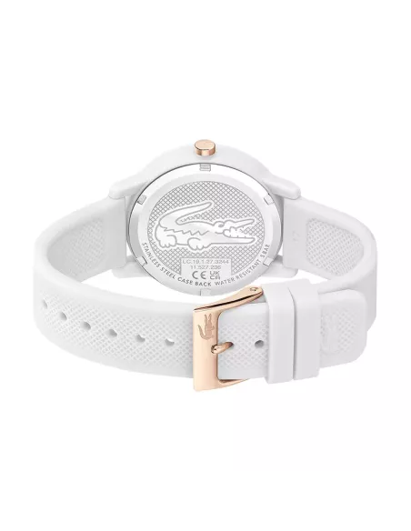 Montre Lacoste Femme Bracelet Silicone Blanc
