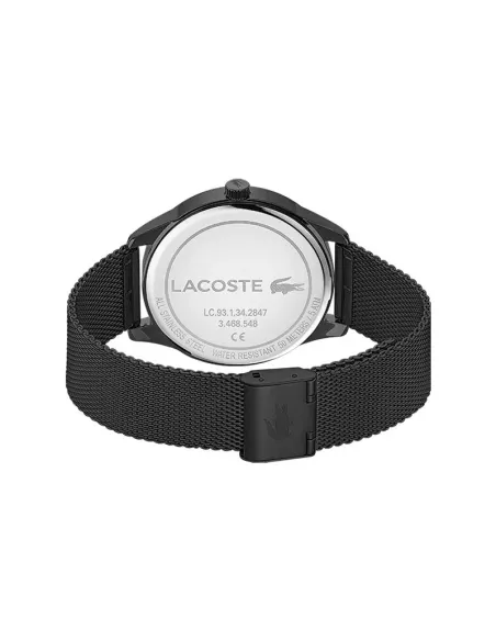 Montre Lacoste Homme En Acier Noir