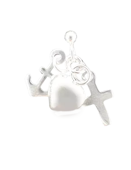 Boucles D'oreilles Coeurs Encres & Croix