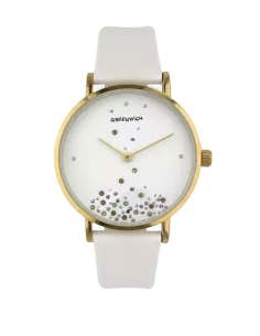 Montre Greenwich Bracelet Blanc