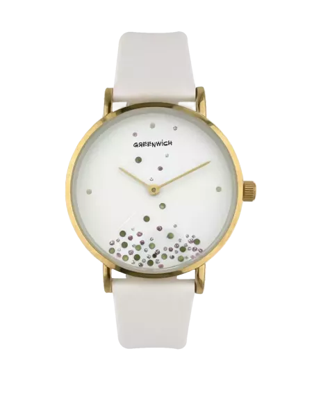 Montre Greenwich Bracelet Blanc