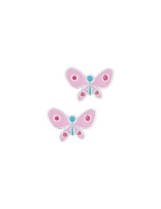 Boucles D'oreilles Papillons Argent