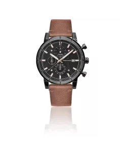 Montre Homme Pierre Lannier En Cuir Marron