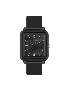 Montre Lacoste Studio Homme En Silicone Noir